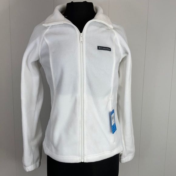 Columbia Jackets & Blazers - Columbia Women's Tested Tough in White Benton Springs Full Zip M